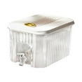thumbnail image 1 of Hervidor de agua fría con grifo, dispensador de bebidas, contenedor de bebidas duradero de gran capacidad, jarra de agua fría, para la de básico 5L Soledad  Dispensador de bebidas, 1 of 9