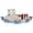 Blue 511, variant on 3-in-1 Trampoline for Kids with Swing and Gymnastics Bar, 6.9 Blue Steel Toddler Trampoline with Enclosure for Indoor Outdoor Use