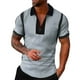 thumbnail image 1 of Gibobby Camisas Tipo Polo para Hombre Playera Polo Hombre Manga Corta Moda Casual Camisa(Gris,M), 1 of 5