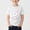 White, variant on Spazoro Boys T-Shirts Tee, Six Print Summer Short Sleeve Crew Neck Casual Tops for Kids Orange Size 4