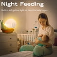 thumbnail image 2 of Fawoonu Creative Snail Night Light with 24-Color Gradient, USB Touch Control, Warm & Colorful LED, ABS+PE Material, Perfect for Kids' Room, Desk, or Bedside Decor, 2 of 6