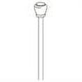 thumbnail image 2 of Moen Monticello Polished Brass Lift Rod., 2011P, 2 of 2