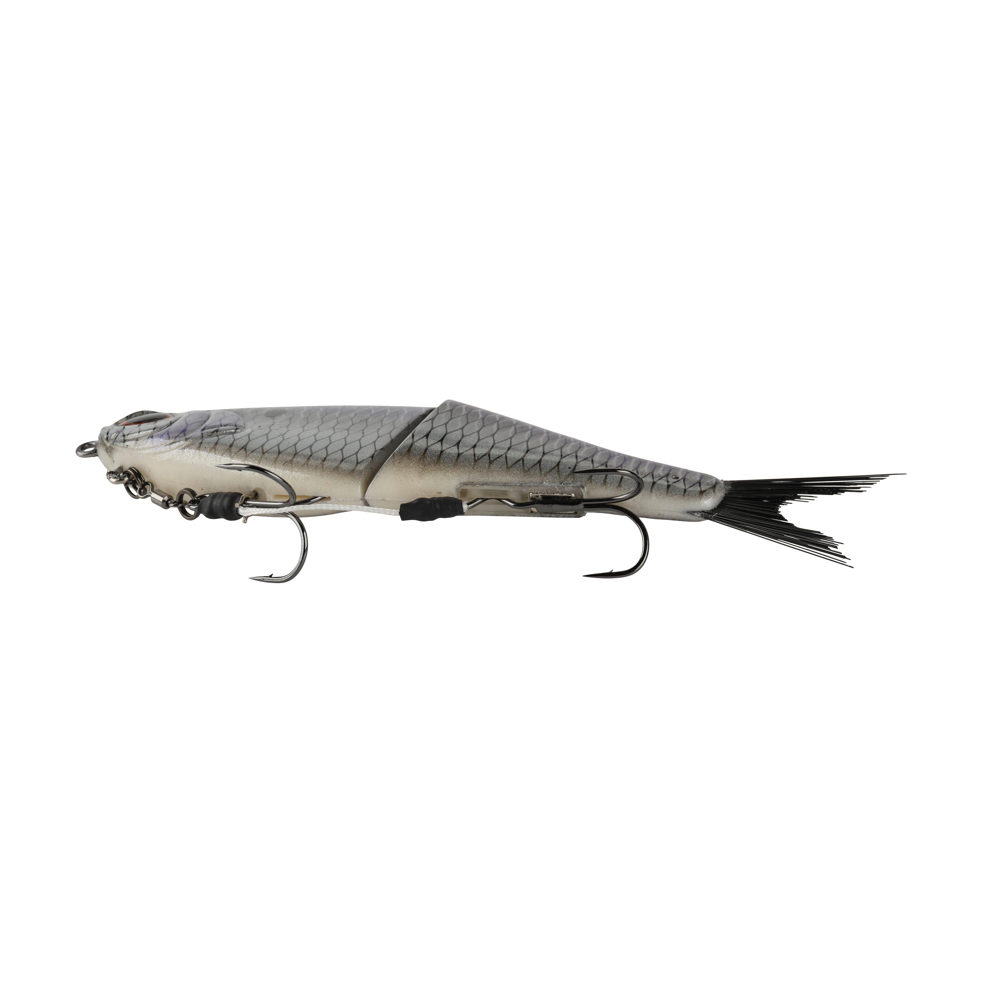 Berkley PowerBait® Chop Block, 6 in, Chrome Gizzard