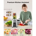 thumbnail image 5 of Smoothie Blender, 900W Personal Blender for Shakes and Smoothies, Blenders for Kitchen, Smoothie Juice Mixer with 2 * 22Oz BPA-Free To-Go Cups, 5 of 9
