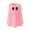 Pink, variant on Ghost Shape Drink Can Cooler Sleeve, Soft Foam Insulated Beverage Cup Holder, Reusable Standard Soda Can Insulator Cover, Cute Ghost Themed Beer Can Protector, Anti-Slip Drink Cooler Wrap for Daily