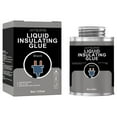 thumbnail image 1 of Fall Decor Liquid Insulating Glue Electrical Tape Glue Liquid Insulating High Temperature Repair Glue Liquid Insulating Rubber Coat Wire Cable Glue Quick Drying 4.2 OZ 125ml, 1 of 8