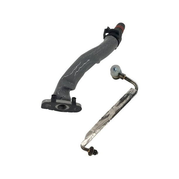 Inlet and Outlet Turbocharger Oil Line Compatible with 2016 Chevy Cruze Limited 1.4L 4