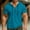 Blue, variant on Men's Shirts,Hoodies Mens Quarter Zipper Short Sleeve Hooded T-Shirts Drawstring Lightweight V Neck Pullover Summer Athletic Shirt