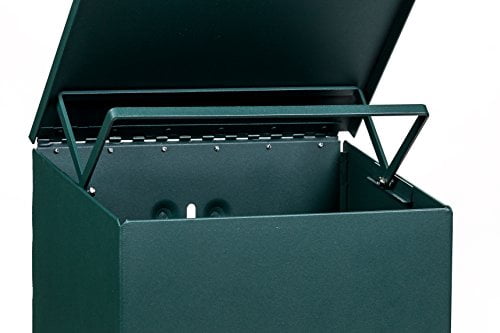 Standard Low Profile Dog Waste Station / MittN Bag™ System (Matte Green)
