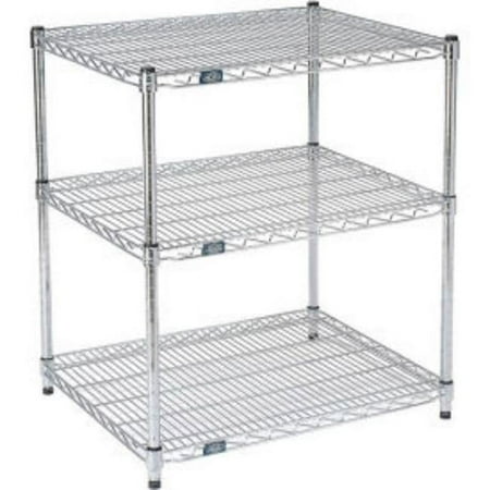 

34 x 48 x 12 in. Nexel ESD Starter 3 Tier Wire Shelving