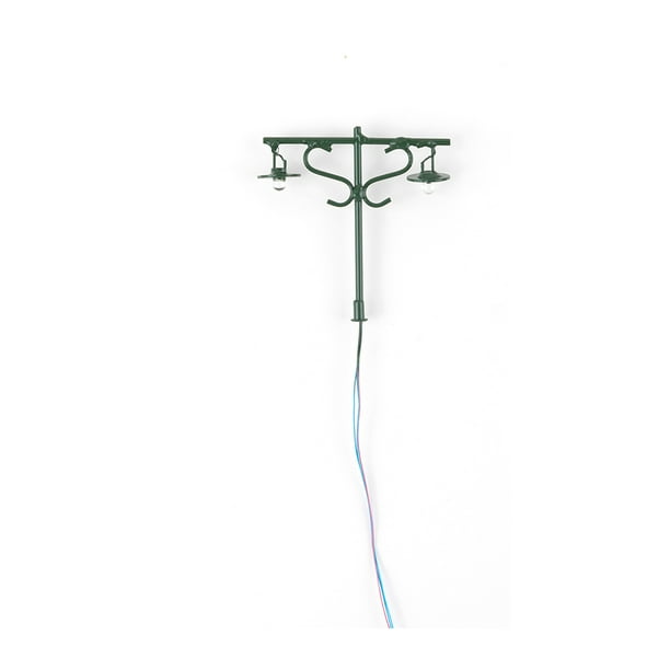 Luces de Poste LED Bearachild Farola en Miniatura para Jardín Decoración de Paisaje Verde