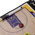 thumbnail image 4 of Tableros para entrenadores - Portapapeles de borrado en seco premium de 2 caras - Elija entre béisbol, baloncesto, fútbol, ​​fútbol, ​​hockey, voleibo Baoblaze Junta de entrenamiento de baloncesto, 4 of 8