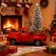 thumbnail image 3 of Estatua de árbol de Navidad con forma de camión, figura navideña, decoración para pasillo, manualidades, oficina. Árbol de plata, 3 of 9