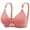 Pink, variant on Women's Lace B Cup Back Buckle Adjustable Straps Breathable Comfortable Wirefree Bra for Daily Wear 36-42B Multi Colors Limited Offer