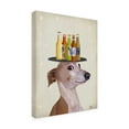 thumbnail image 2 of Fab Funky 'Greyhound Tan Beer Lover' Canvas Art, 2 of 3