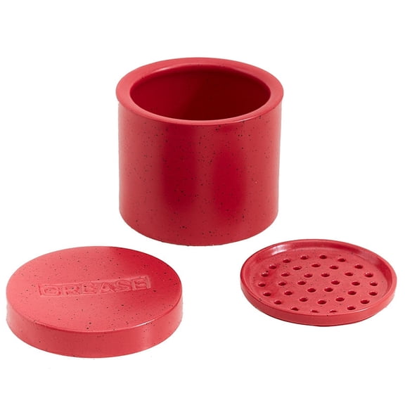 Bacon Grease Storage Container with Strainer