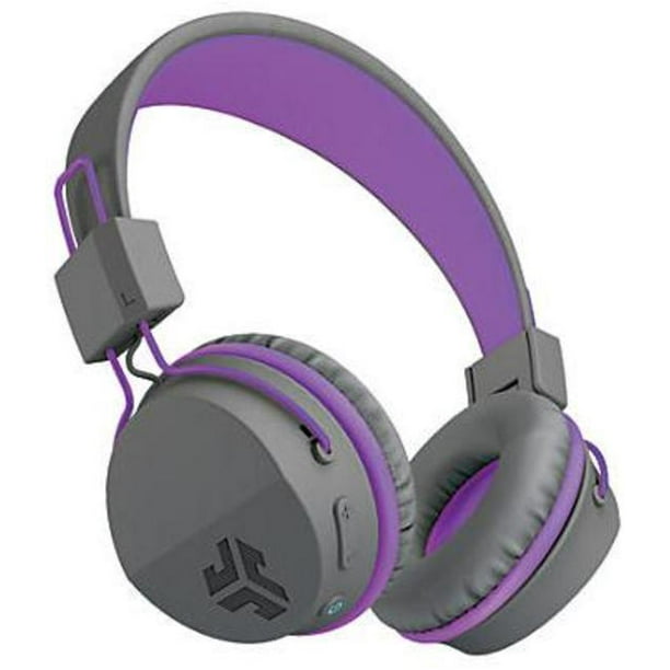 JLab Audio HBINTRORPRLP Intro Bluetooth Over-The-Ear Headphones ...