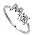 thumbnail image 5 of Qarigey Mayúscula Anillo abierto Anillos Viajar Compras Joyería Festival Regalos Ropa, zapatos y accesorios Miscelánea Letra M, 5 of 5