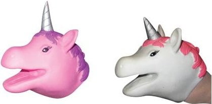 unicorn hand puppet