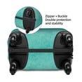 thumbnail image 3 of Goofa Teal Turquoise1 Pattern Luggage Covers For Suitcase,Suitcase Cover Protector Fit 18-32 Inch Luggage-X-Large, 3 of 9