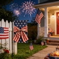 thumbnail image 6 of JHyouerji Patriotic 4th of July Garden Flag 12 x 18 Inch Memorial Day Welcome American Stars and Stripes Yard Flag Summer Holiday Farmhouse Outdoor Decor, 6 of 7