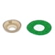 thumbnail image 3 of 10 Piezas 16 Mm / 18 Mm / 20 Mm / 24 Mm Ojos de Seguridad de Plástico Brillante , Verde, 24mm CUTICAT Ojos claros de seguridad, 3 of 8