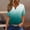 Multicolor, variant on YOTAMI Plus Size Summer Shirts for Women - Short Sleeve Graphic Tees for Party V-Neck Gradient Print Loose Fit Blouses Multicolor, Sizes S-3X