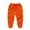 Orange, variant on Wyobmus Toddler Baby Boys Girls Sweatpants Candy Color Solid Color Cozy Loungewear Casual Kids Sports Pants Orange
