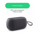 thumbnail image 3 of onn Small Rugged Speaker with Bluetooth Wireless Technology, Graystone, 3 of 11