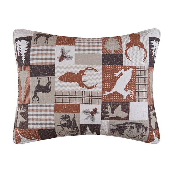 Hunter Cotton Standard Pillow Sham