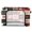 Halloween Check, variant on Collapsible Water-Resistant Storage, Double-door Storage Bins for Closet Organizers Hot Pink-butterflies Printed 16.9"x11.4"x10"