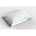 thumbnail image 2 of Ambesonne Moroccan Pillow Sham, Culture Elements Stars, 26" X 20", Seafoam White, 2 of 2