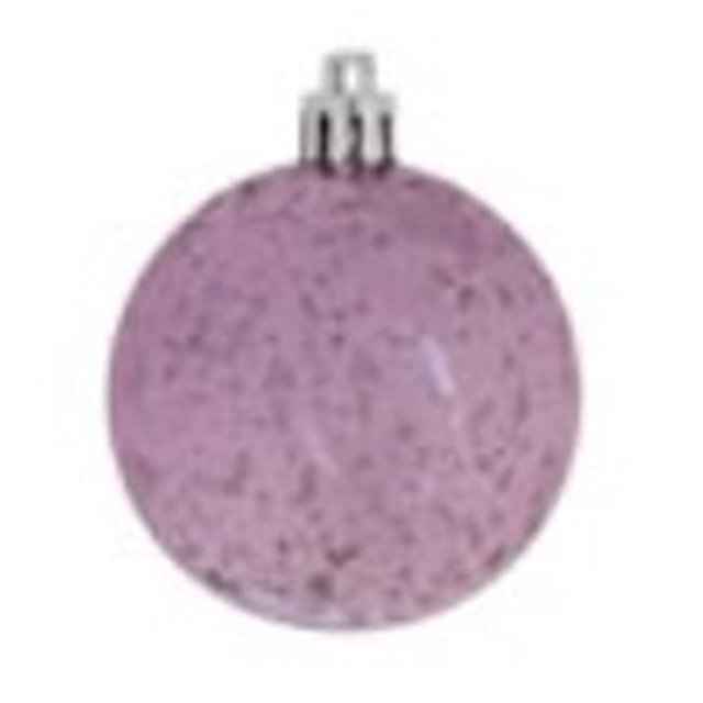 Vickerman M166736 Lavender Shiny Mercury Ball Ornament - 10 in.