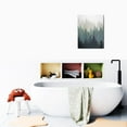 thumbnail image 6 of Abstract Mountain & Forest Landscape - 12x16 inch Modern Wall Art Ready to Hang in Living Room, Bedroom, or Office, 6 of 7