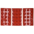 thumbnail image 3 of Mousse , Hemispherical , Baking Tool, Wear-Resistant Soft Kitchen For Ice Cream Cake Home Chocolate, 3 of 8