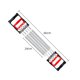 thumbnail image 2 of Expansor de pecho fortalecedor de agarre de mano para hombres Tfixol Equipo de Fitness para el hogar, 2 of 7