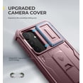 thumbnail image 3 of Funda Dexnor para Samsung Galaxy S25 Plus con funda de cámara, color rosa, 3 of 7