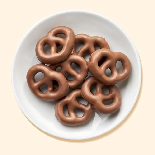 Nutrisystem Milk Chocolate Dipped Pretzel Twists, 15 Pouches