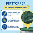 thumbnail image 3 of Swimline Hydrotools Ripstopper Winter Pool Cover for 18 x 36 Ft Above Ground Oval Pools, 3 of 7