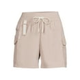 thumbnail image 4 of Avia Women's Outdoor Cargo Shorts, 5” Inseam, Sizes XS-3XL, 4 of 5