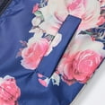 thumbnail image 6 of 3-4 Years Toddler Rain Jacket Kids Cartoon Windbreaker Coat Baby Girl Boy Zip Hooded Outerwear Fall Infant Raincoat for Fall and Winter Navy Sweatshirt, 6 of 7