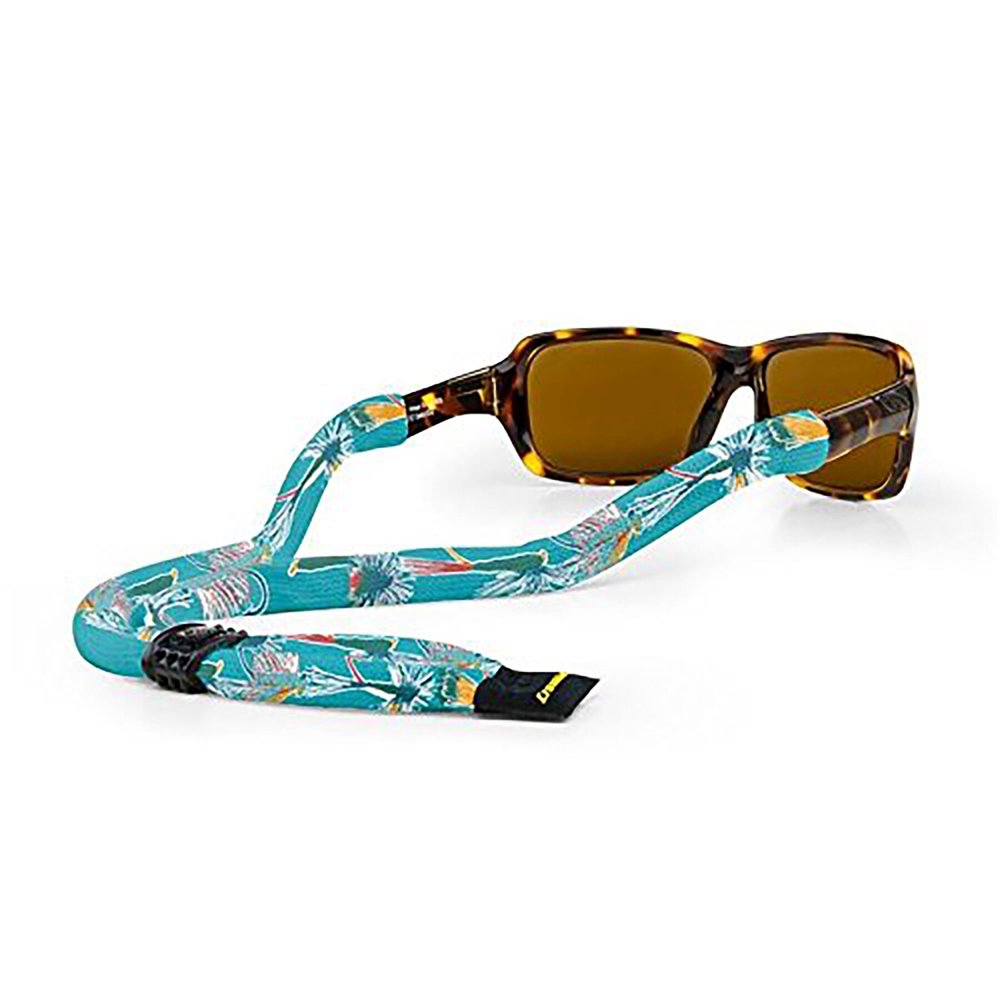 Croakies Printed Suiter Dry Fly XL Polyester Adjustable Secure Eyewear
