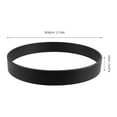 thumbnail image 3 of WEUVEB Clock Round Frame Metal Clock Parts Border Black Indoor Use 1Pcs, 3 of 8