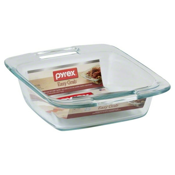 pyrex easy grab 8 in.square baking dis