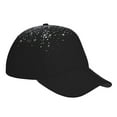 thumbnail image 3 of Fotbe Silver Glitter1 Baseball Cap, Silver Glitter1 Print Dad Hat,Outdoor Hat,Adjustable Sports Cap, Perfect For Activities, 3 of 9
