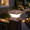 Cool Light, variant on Infidev Gold Solar Post Lights Outdoor, Fence Cap Light for Posts, Patio Garden Decoration Lighting, Solar Powered and Light-Controlled