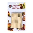 thumbnail image 3 of Norpro Party Picks 190 Two Prong Fork; Bamboo; 3-1/2 Inch Length x 1/4 Inch Width; Set Of 72, 3 of 7