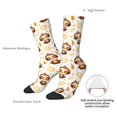 thumbnail image 6 of Honeii Sloth Yoga Print Adult Socks,Crew Socks,Casual Calf Socks,Daily Wear Socks for Men & Women, Perfect for Sports, Casual and Everyday Use, 6 of 6