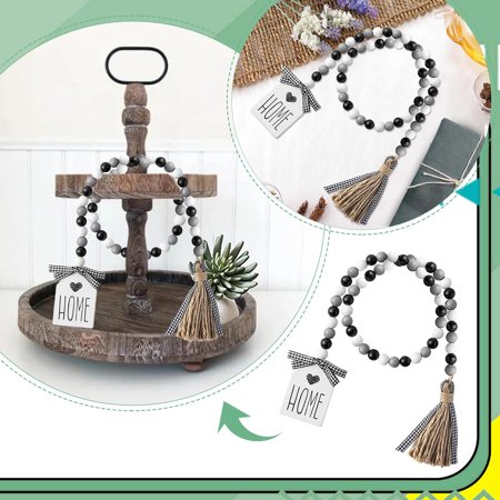 

Wooden Crafts Season FarmhouseStyle Home Decor Wall Hanging Pendant Season FarmhouseStyle Home Tray Decor Country Household Commodities Layered Decor