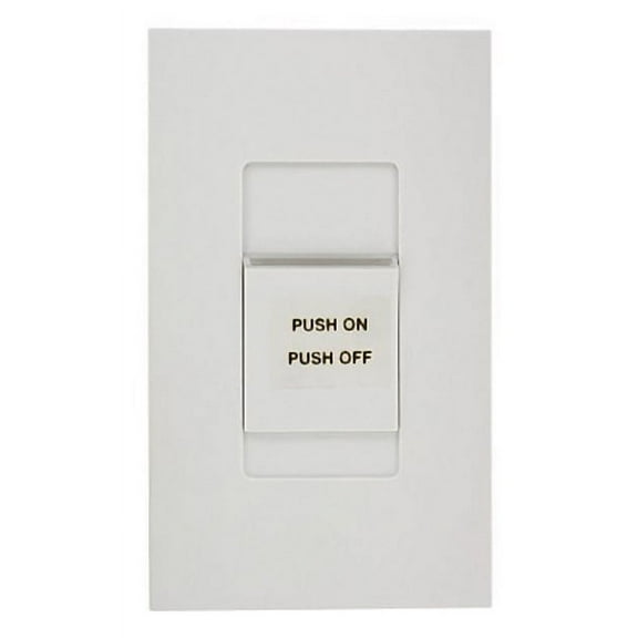 Leviton MNF07-1LW 7.5 Amp, Single Pole & 3 Way, Monet Preset Digital, Fan Speed Control, White